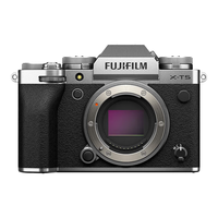FUJIFILM富士 X-T5 xt5 微单相机 复古数码相机微单 XT5 4020万像素6K视频 富士XT5机身银 银色