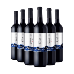宁夏红 贺兰赋红酒贺兰山产区整箱750ml*6赤霞珠干红葡萄酒国产