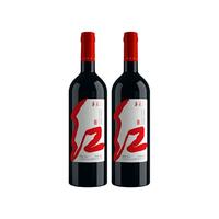 宁夏红葡萄酒红酒赤霞珠贺兰山东麓产区酒礼 经典赤霞珠 750mL 2瓶