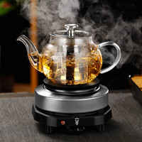 高档玻璃煮茶壶耐热养生花茶壶小电热炉家用电茶壶茶具
