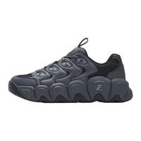 FILA 男鞋CROISSANT 1S老爹鞋2026春可颂鞋1S休闲鞋 影黑灰/黑-DB 42
