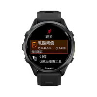 佳明 第五代传感器 铁三运动腕表 钛合金表圈 第五代传感器 LED手电筒