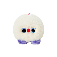 京东京造AI毛绒玩具JoyInside智能AI对话机器人新年球球-黄色