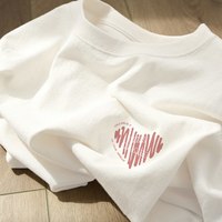白色重磅纯棉短袖t恤女2025夏季美式复古高级感别致百搭上衣 M