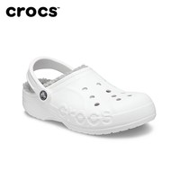 移动端、88VIP：crocs 贝雅暖棉洞洞鞋女鞋花园鞋男外穿加绒毛毛鞋|205969