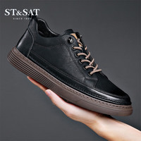 星期六 ST&SAT 男士休闲鞋 百搭舒适套脚鞋