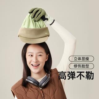 蕉下 Beneunder 运动保暖鸭舌帽OR54023防晒高弹轻盈针织护耳防静电
