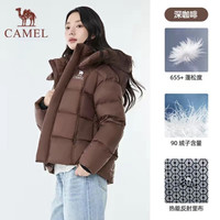 骆驼 北影lite 男女羽绒服保暖厚款大围领