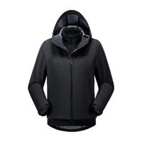 VAUDE巍德金标P棉60克软壳三合一女士户外运动骑行拒水外套防风