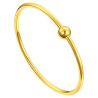 CHJ JEWELLERY 潮宏基 万花筒系列 SDG30000647 圆珠足金手镯