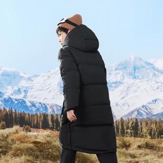 大地之壳-雪壳保暖儿童长羽绒服24年冬男童羽绒服加厚外套
