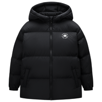 converse 匡威儿童羽绒服三防滑雪服防水保暖连帽厚外套红色新年拜年服