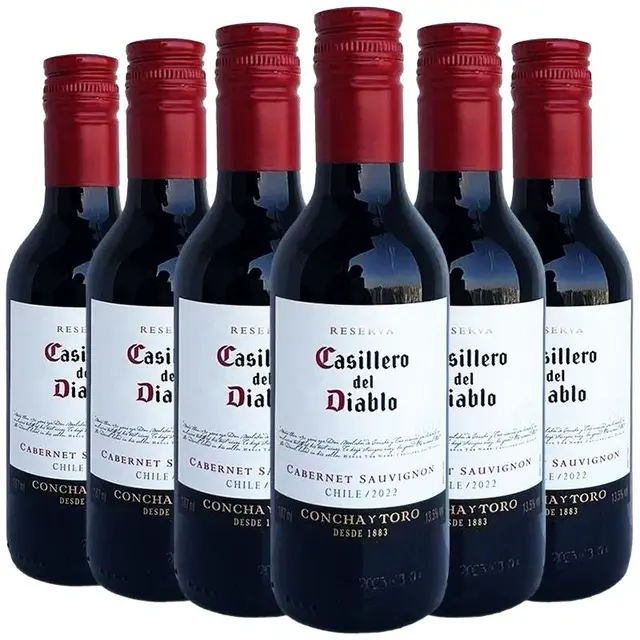 红魔鬼（Casillero del Diablo）珍藏系列红葡萄酒 *6瓶整箱 智利进口红酒 聚餐酒 自饮送礼 (爆品热卖)珍藏赤霞珠整箱