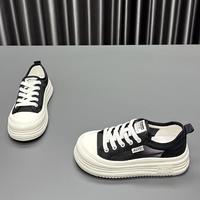 时岛 女士真皮网面小白鞋 镂空圆头薄款透气防滑