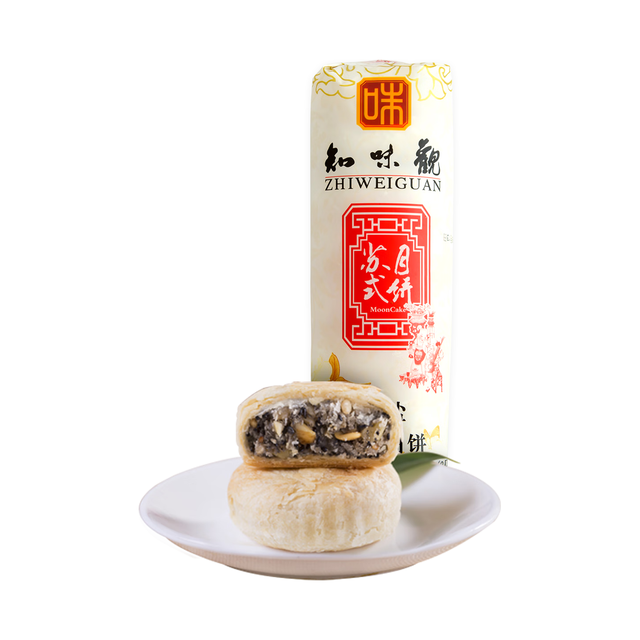 知味观 苏式月饼 180g*2桶