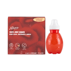 纽西水菓宝宝 宝石红奇异果果蔬汁220mL*2 0添加新西兰进口婴幼儿辅食 儿童饮料