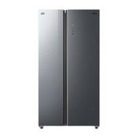 美的 BCD-550WKGPZM(E) 双变频 550L 墨兰灰-隐秀 冰箱