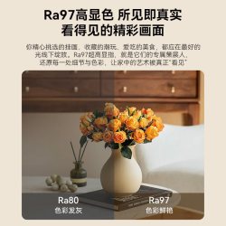 雷士 照明led明装筒射灯高显指防雾孔灯客厅过道走廊吊顶筒灯射灯