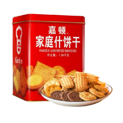 嘉顿 家肥屋润礼盒 什锦饼干 休闲零食