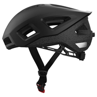 DECATHLON 迪卡侬 自行车公路骑行透气头盔男女山地车RC100系黑色M均码 2385963