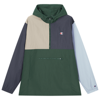 Champion 【品牌】户外秋冬男女同款拼色夹克外套拉链开衫连帽休闲