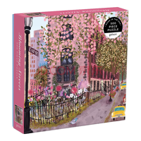 GALISON 繁花街道拼图成人500片 手工益智玩具  约51×51cm