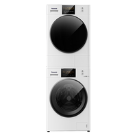 Panasonic 松下 光动银系列 XQG100-3E1AK+NH-EH31JW 热泵式洗烘套装 白色