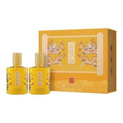 舍得 品味华章 52度 浓香型白酒 500ml*2瓶 礼盒装