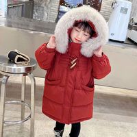 欧姆熊 轻薄 女童羽绒服