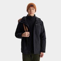 Columbia 2025秋冬新款哥伦比亚户外男防水防风抓绒内胆三合一冲锋衣
