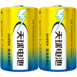 天球 1号电池 D型R20 2粒装