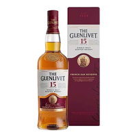 格兰威特（ThE GLENLIVET）格兰威特苏格兰斯佩赛产区单一麦芽威士忌洋酒 格兰威特15年