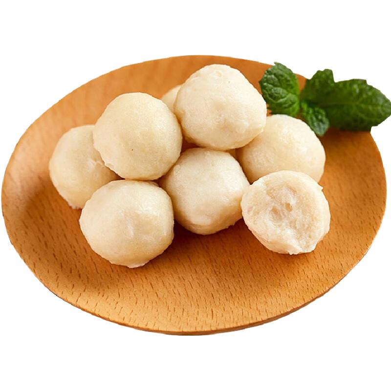 泽众 墨鱼丸 500g 火锅丸子