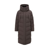 雪中飞 【长款加厚】同款户外保暖羽绒服高品质鸭绒御寒防风外套男女