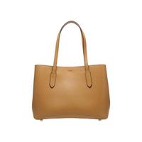 COACH 蔻驰 女士皮革手提托特包 F48733 IMPK5 棕色 大号