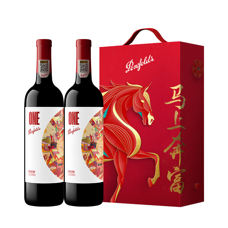Penfolds 奔富 一号红酒礼盒加州葡萄酒干红