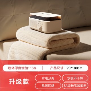 今日必买：大宇 水暖电热毯 1.8*2.0米双层毯（2025AI智能版）