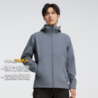拓路者 【考杜拉软壳】考杜拉软壳衣 加绒防水登山外套