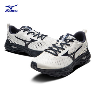 美津浓（MIZUNO）26缓震回弹跑步竞速训练鞋运动鞋 RC LITE 02/白色/墨水蓝 41 (265mm)