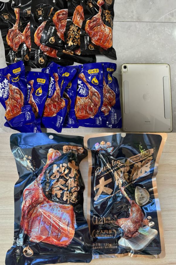 好世多 战斧大鸭腿110g*6袋(赠鸭翅根1个)