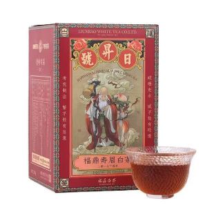 六妙 日升号福鼎白茶寿眉老白茶2017年陈年枣香散茶茶叶送礼100g