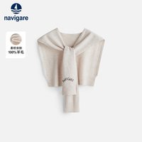 【胡可】Navigare意大利小帆船秋冬针织围巾百搭保暖围脖披肩