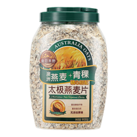 金日禾野 澳洲燕麦+青稞 太极燕麦片 900g*2罐