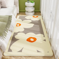 KAYE地毯卧室 ins风家用加厚儿童房阳台飘窗隔凉垫子长条房间床边地毯 FYR-Y草野 160X230cm