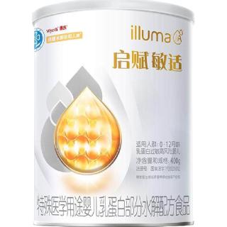 惠氏 敏适ha适度水解婴儿乳蛋白部分水解配方奶粉0-12个月400g