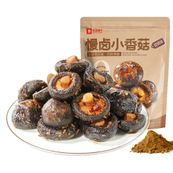 良品铺子 慢卤小香菇 烧烤味 105g 包装清单*1