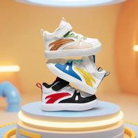 安踏 宝宝鞋子一岁小宝宝婴儿学步鞋软底耐磨百搭潮流板鞋春秋款婴童鞋