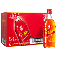 和酒 金色年华 黄酒 500ml*12瓶 礼盒装