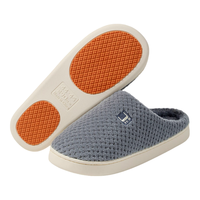 京东京造【厚底防滑】棉拖鞋男士冬季室内居家毛拖保暖全包粉红色40-41 粉红色（包脚） 【防滑升级版】 40-41 （适合38-39）