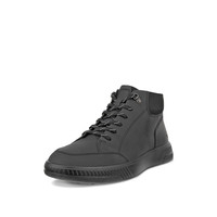 ecco 男式 Move M 及踝靴, 黑色